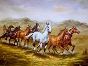 unknow artist Horses 014 painting